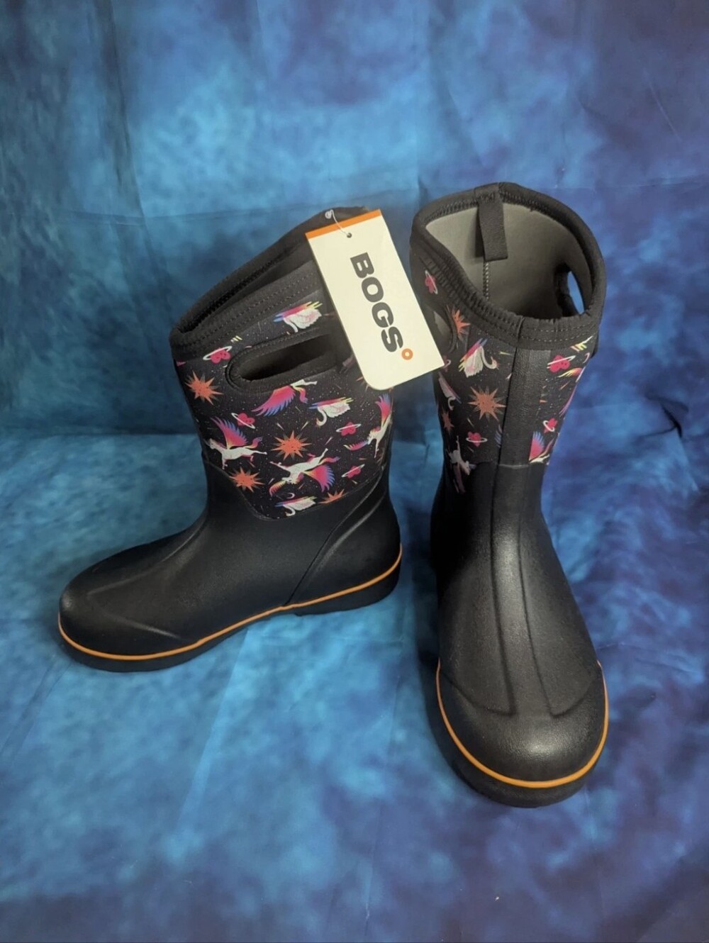 BOGS Classic II Winter Boot Space Pegasus NWT Kids 7 M